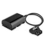 Hawk-Woods DC-5D1X (DC-5D1X) Canon EOS 5D / EOS 7D Dummy Battery Power Adaptor to cable mounted power-con (D-Tap) / 70cm Hawk-Woods DC-5D1X (DC-5D1X) Canon EOS 5D / EOS 7D Dummy Battery Power Adaptor to cable mounted power-con (D-Tap) / 70cm